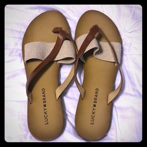 Lucky flip flops Brand new! Size 9